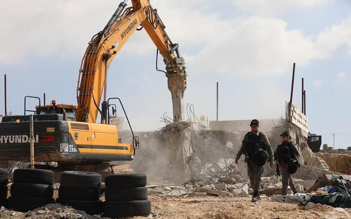 الاحتلال يهدم منزلا في ارطاس جنوب بيت لحم