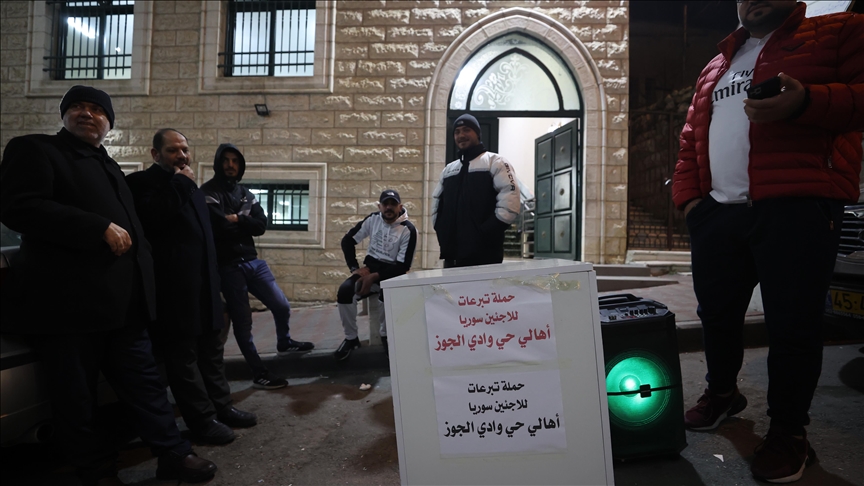 الحركة الإسلامية في القدس تدعو لمساعدة لاجئي سوريا
