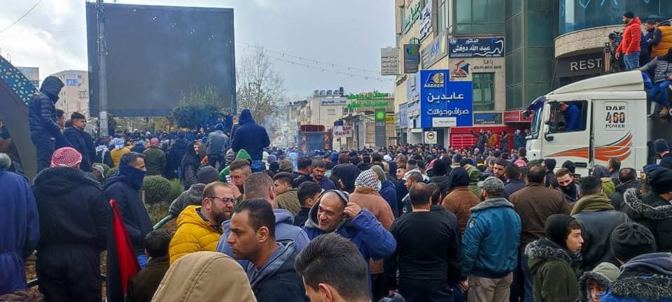 مسيرات واحتجاجات بالضفة ضد الغلاء ورفع الأسعار