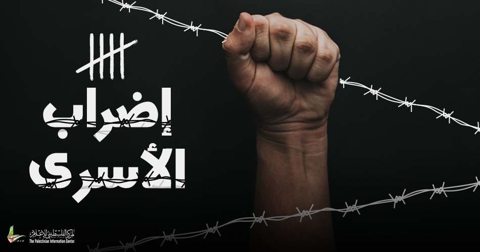 1000 أسير يواصلون الإضراب المفتوح عن الطعام