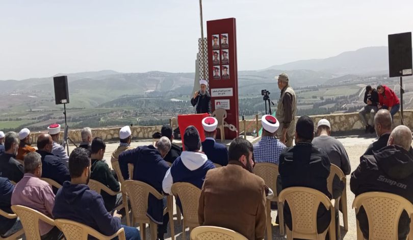 علماء فلسطين تقيم صلاة الجمعة على الحدود اللبنانية – الفلسطينية