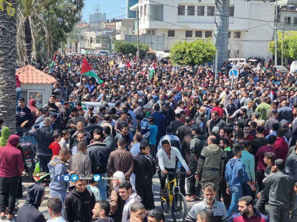 مسيرات حاشدة بأنحاء قطاع غزة نصرة للقدس والأقصى