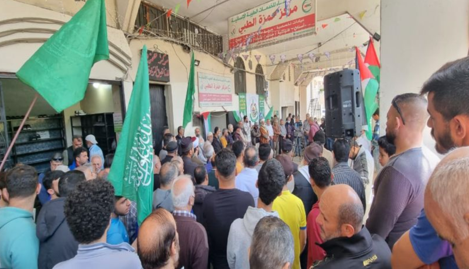 حماس تنظم وقفة تضامنية مع الأسرى والأقصى في لبنان