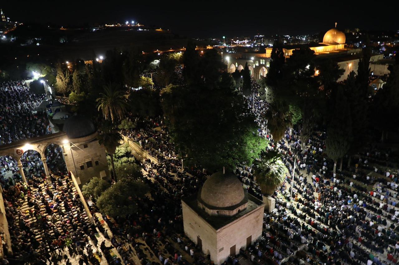 إحياء ليلة 27 رمضان في الأقصى