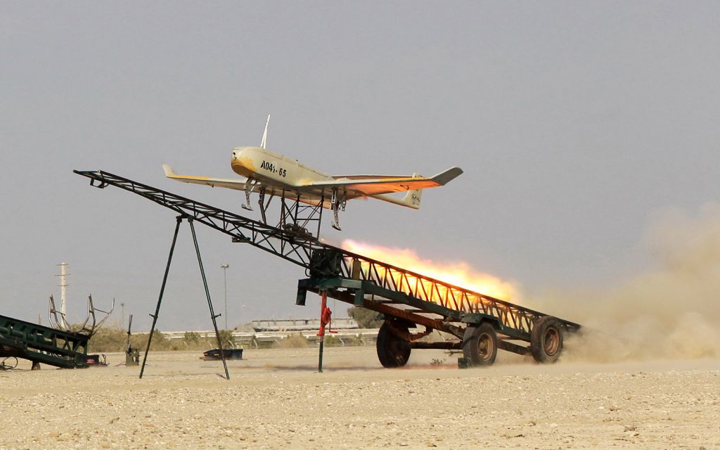 الكشف عن عملية لطائرات مسيّرة إيرانية فوق إسرائيل
