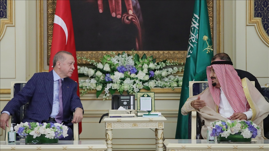 أردوغان يصل السعودية في أول زيارة للمملكة منذ 5 سنوات