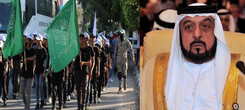 حماس تعزي بوفاة رئيس دولة الإمارات
