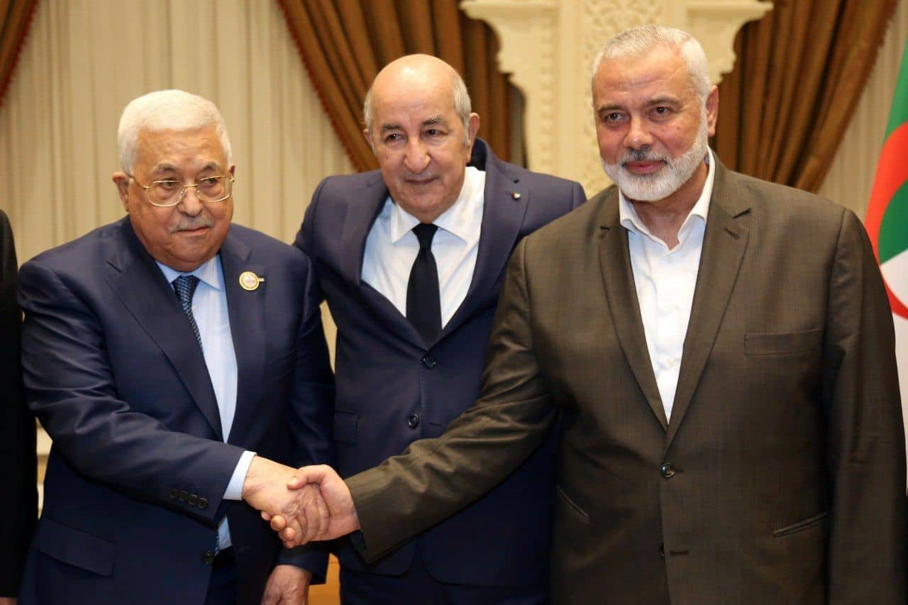 حماس: تلقينا دعوة جزائرية لبحث المصالحة الفلسطينية