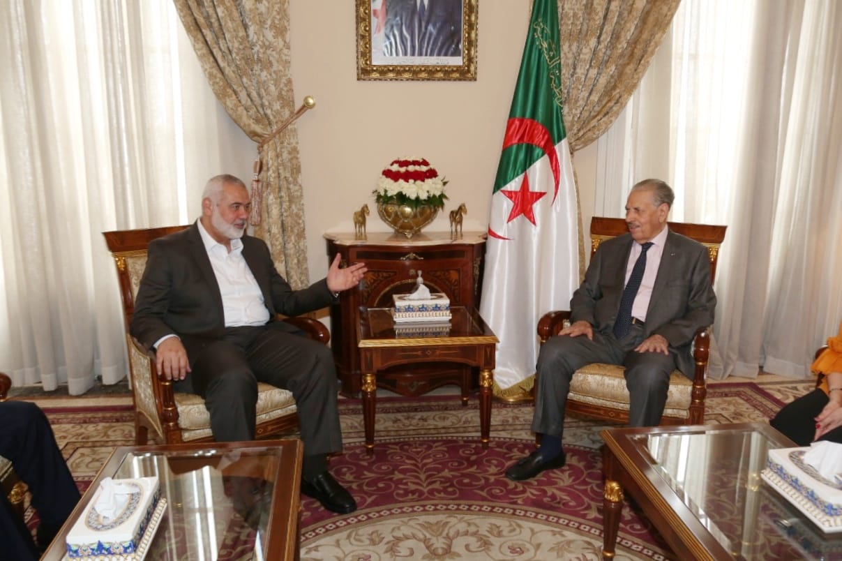 هنية في الجزائر.. لقاءات رفيعة وإشادة بدعم فلسطين