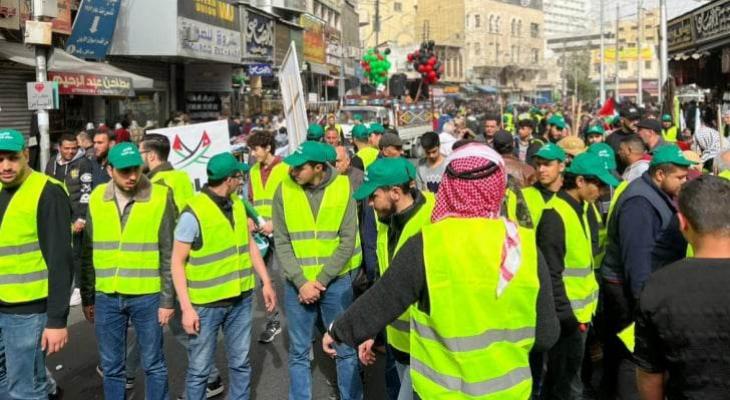 مسيرة بعمّان تنديدًا بجرائم الاحتلال في فلسطين