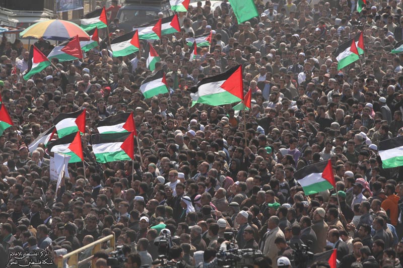 أبو حلبية: 100 الف مشارك في مسيرة القدس بغزة بينهم وفود عربية وأجنبية