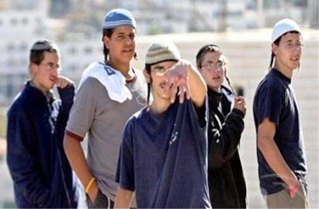 إصابة مغتصبين صهيونيين بالحجارة شمال الخليل