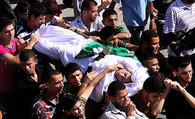 13 شهيداً و70 مصاباً حصيلة 6 أيام من العدوان على غزة