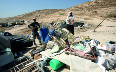 ترحيل سكان وادي المالح بالأغوار بسبب تدريبات عسكرية