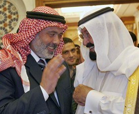 هنية يهنئ الملك السعودي باليوم الوطني للمملكة