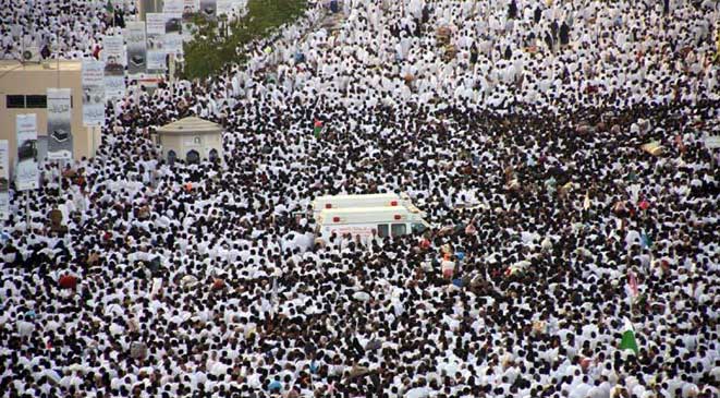 نفرة الحجيج من عرفات إلى مزدلفة