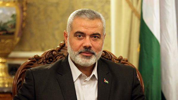 هنية يلتقي ممثل عباس ويرحب باجتماع حكومة الوفاق في غزة