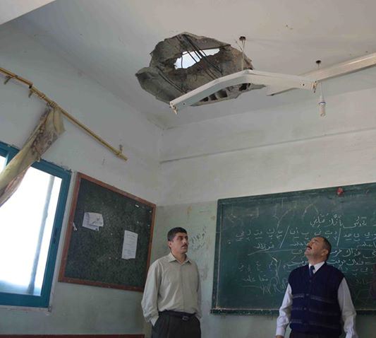 التعليم الفلسطينية تطالب بسرعة إعادة إعمار المدارس بغزة