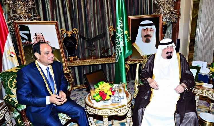 السيسي يزور السعودية ويلتقي الملك عبد الله