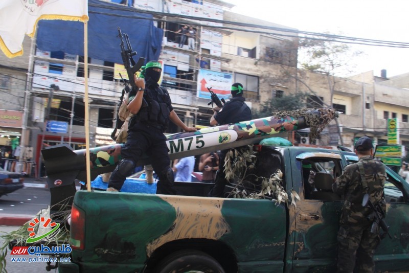 القسام تقصف مطار بن غوريون بصاروخ M75