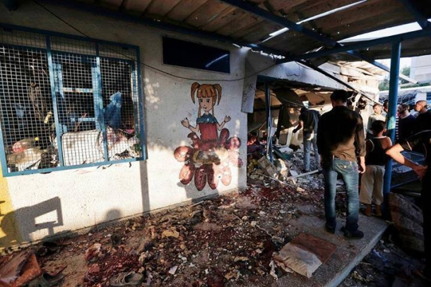 مطالبات حقوقية بالتحقيق في قصف منشآت الأونروا بغزة