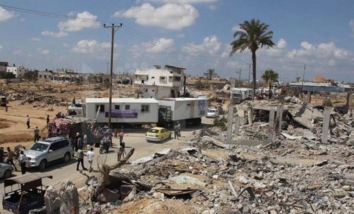 تجهيز كرفانات محلية لإيواء المشردين في خزاعة