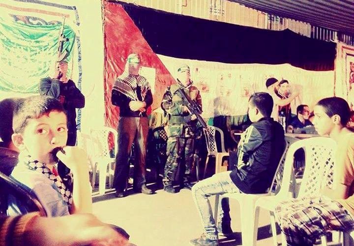 ظهور نادر لمجموعة من القسام في مخيم شعفاط (فيديو)