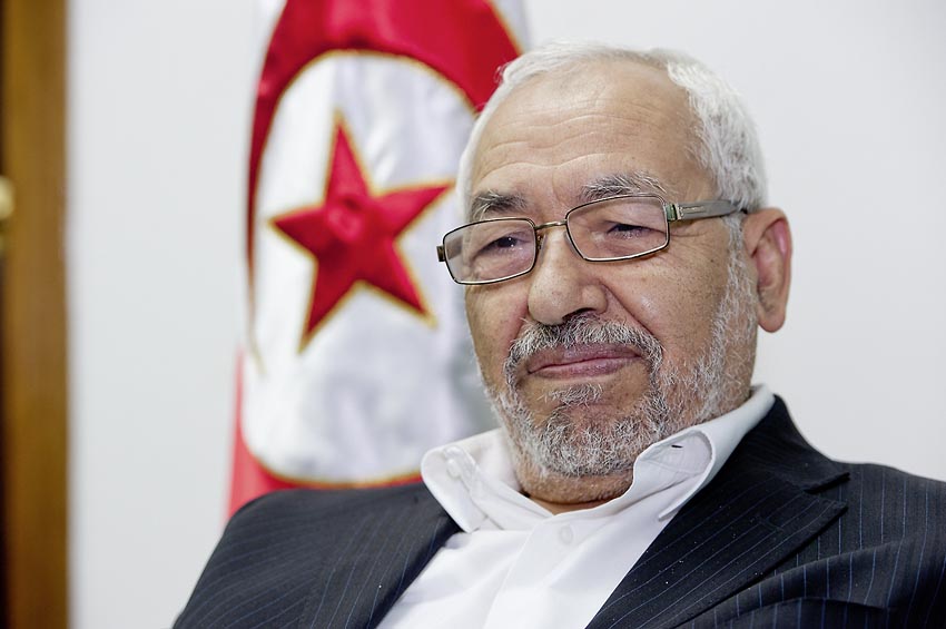 الغنوشي يوضح موقفه بشأن الإضراب العام الذي شهدته تونس