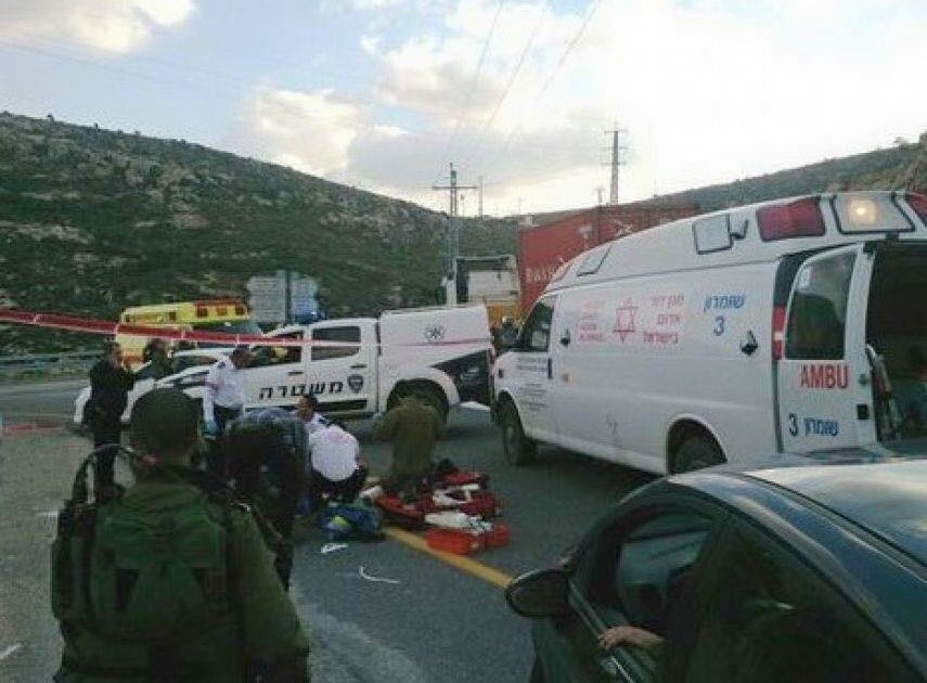 إصابة جندي صهيوني بعملية دهس شرق القدس وانسحاب المنفذ