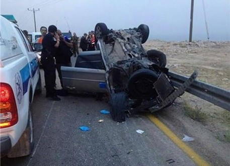مقتل مستوطنين بحادث سير مع سيارة عربية جنوب الضفة