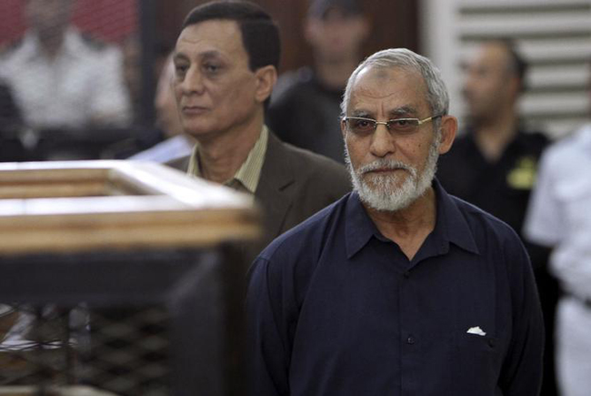 القضاء المصري يصدر خامس حكم بحق مرشد الإخوان