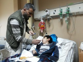 بـنموذج رقم (1).. روح الطفل أبو هداف تتعلق بالحياة