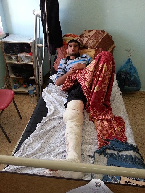 نزيه أبو دراز.. رحلة برية انتهت به مصاباً برصاص الاحتلال