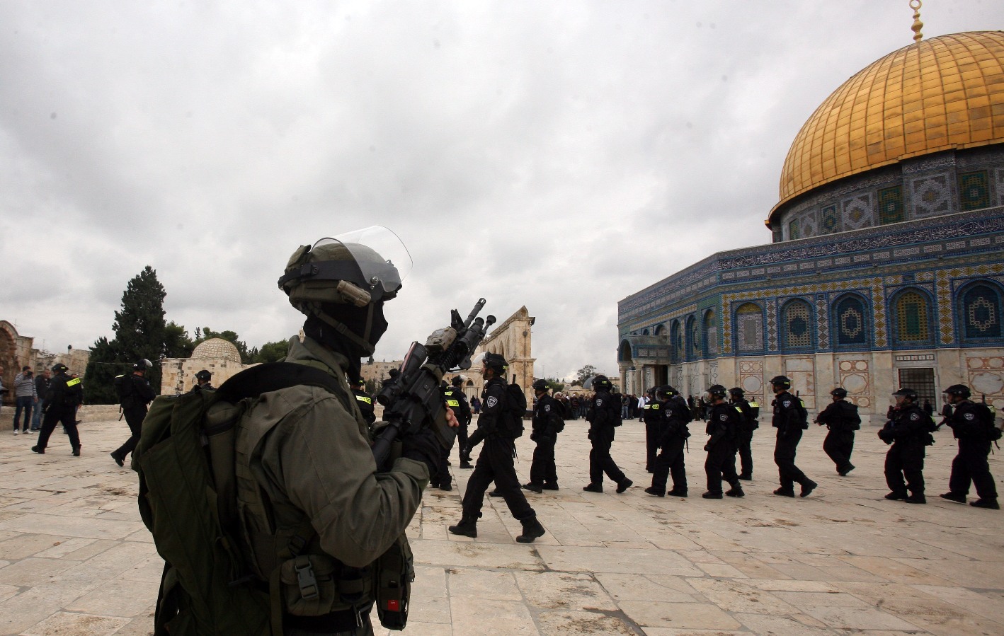 شرطة الاحتلال تتدرب على سيناريوهات لاقتحام المسجد الأقصى