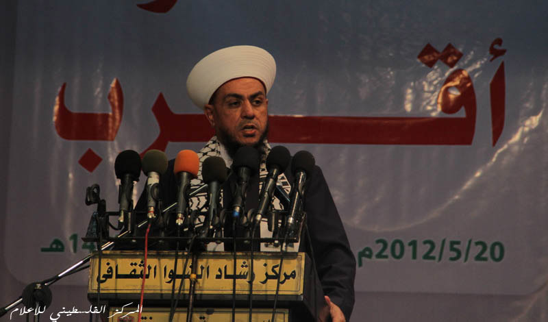صور من مؤتمر الحفاظ على الثوابت بعنوان العودة أقرب في مدينة غزة باشتراك كافة الفصائل
