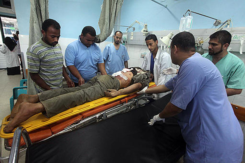 صور الإصابات في العدوان الأخير على قطاع غزة