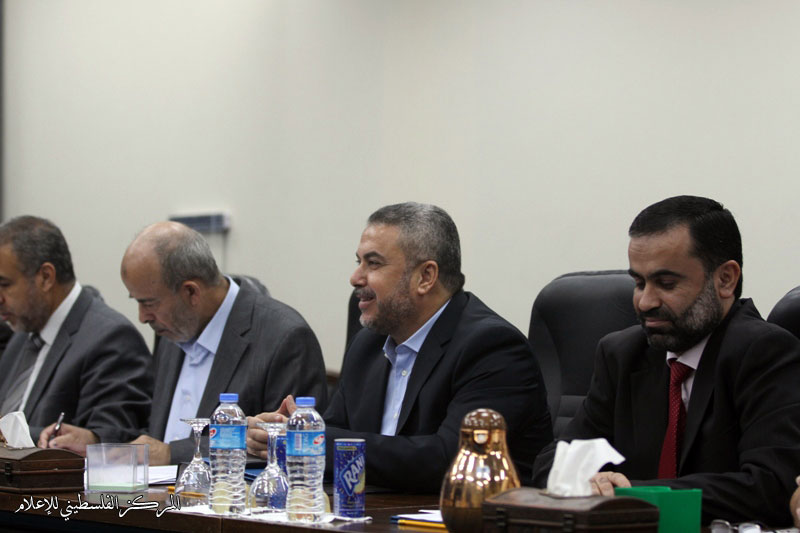 صور أول اجتماع للحكومة الفلسطنية الجديدة بغزة