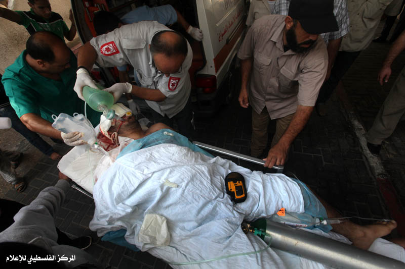 صور من اصابات الاستهداف الصهيوني صباح اليوم شمال غزة يوم الأثنين 22/10/2012
