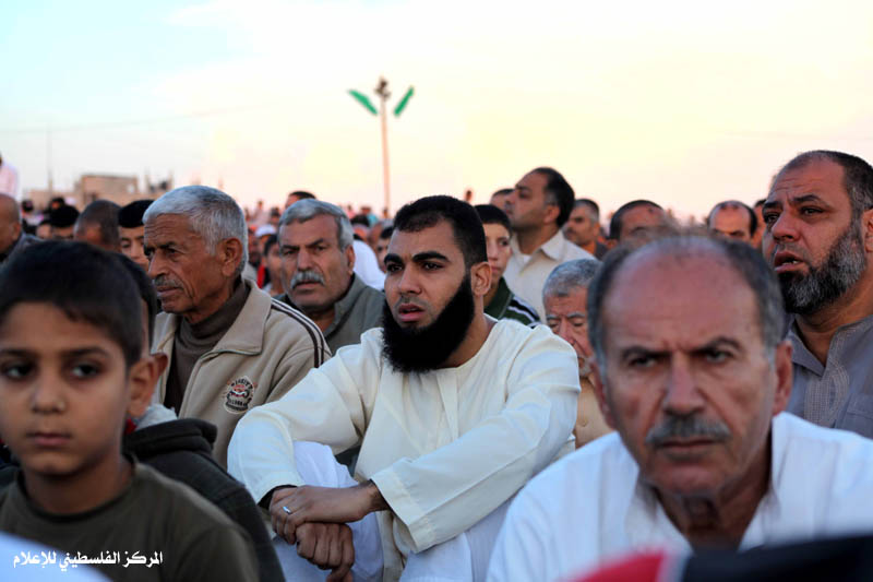 صلاة عيد الاضحى المبارك من عدة مناطق في قطاع غزة