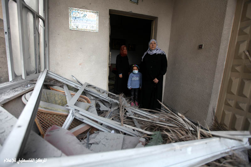 صور استهداف طائرات الاحتلال الصهيوني لمجلس الوزراء الفلسطييني