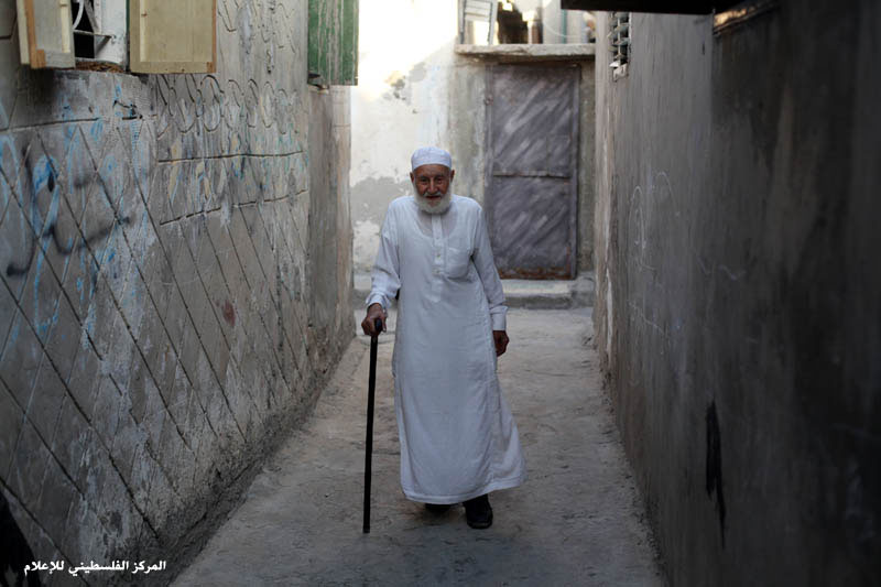 صور من مخيم الشاطئ للاجئين غرب مدينة غزة