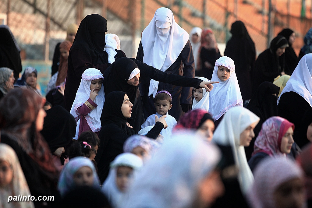 صلاة عـيد الأضحى في ملعب اليرموك في غزة‏