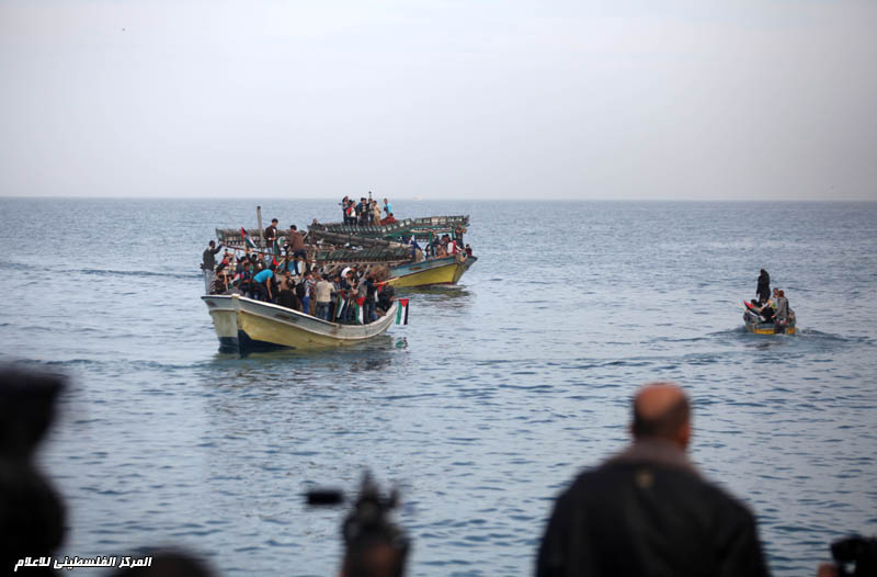 قافلة الصمود والعدالة تنطلق لكسر الحصار البحري عن غزة