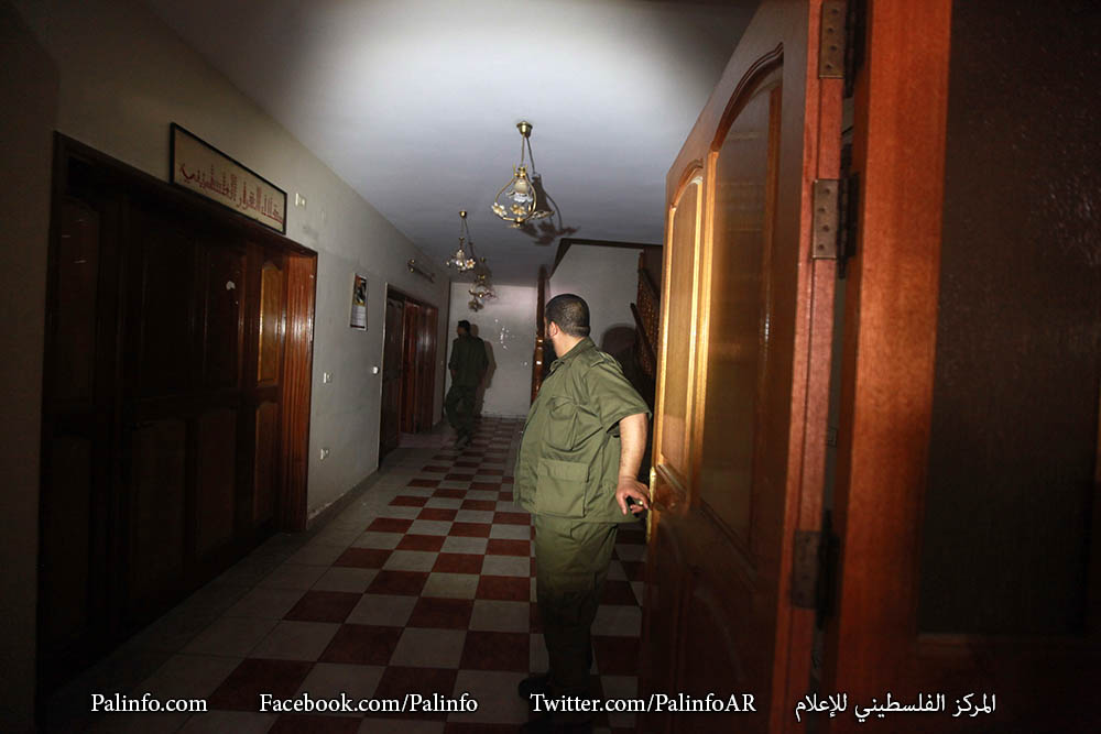 تسليم منزل رئيس السلطة الفلسطينية محمود عباس في قطاع غزة