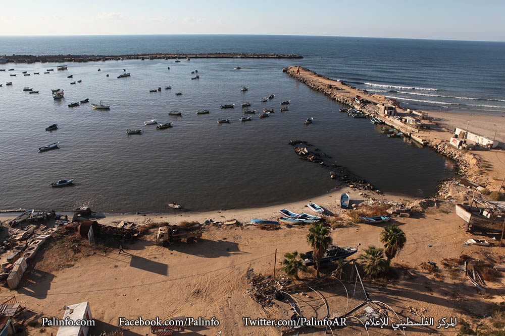 صور لميناء قطاع غزة