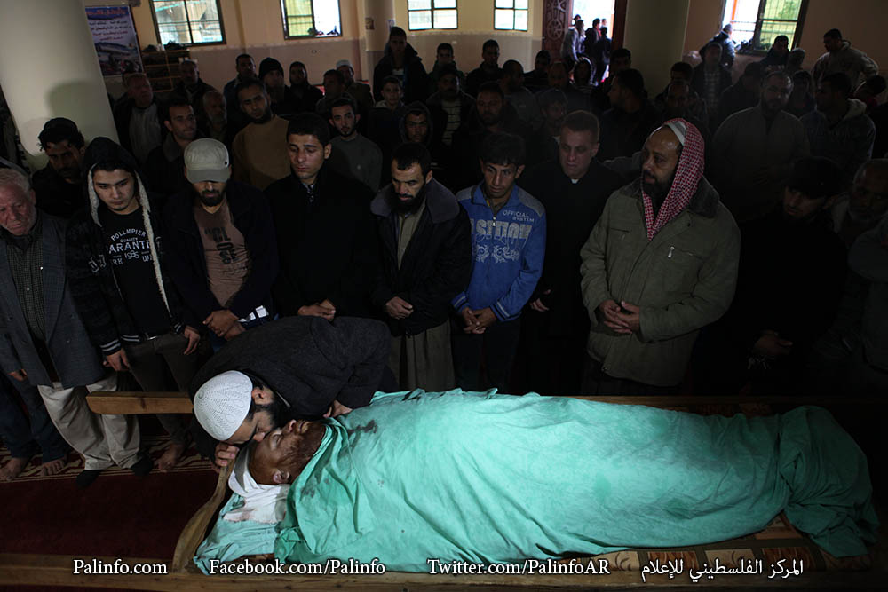 جنازة الشهيد محمد حلاوة الذي استشهد برصاص الاحتلال شرق جباليا