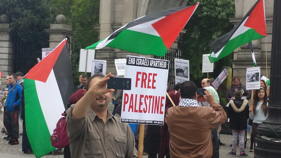 صور من الفعاليات للتجمع الفلسطيني في ألمانيا لإحياء ذكرى النكبة الـ 67