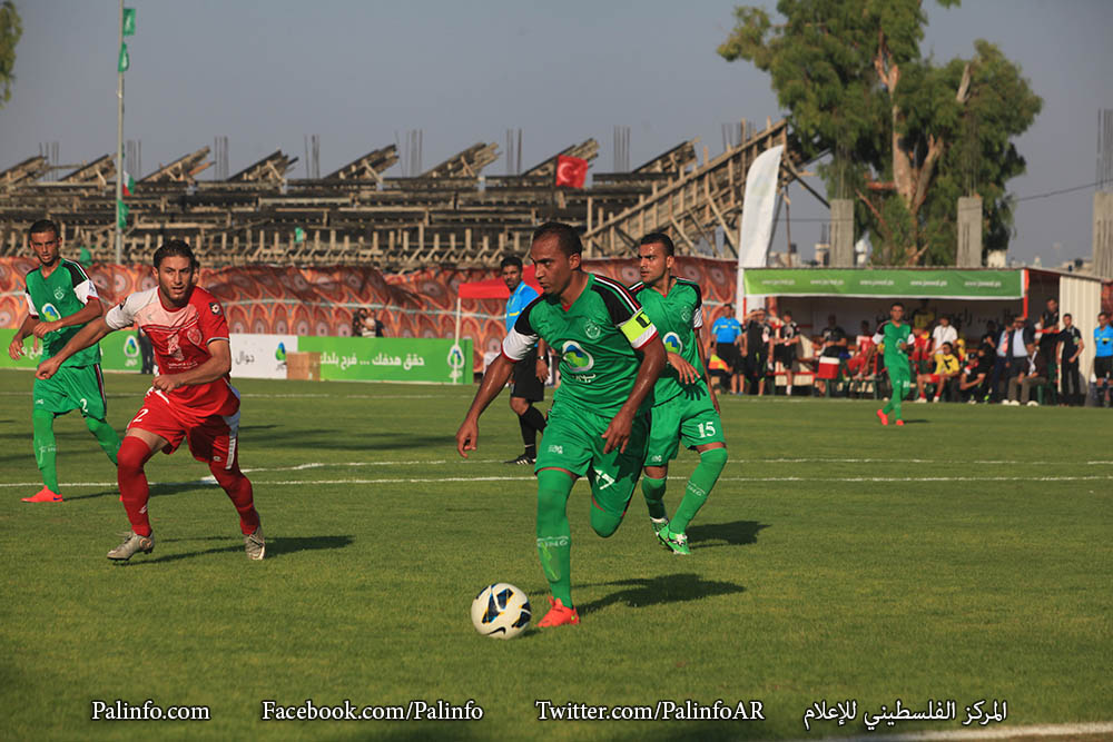 صور من مباراة ذهاب نهائي كأس فلسطين بين اتحاد الشجاعية وأهلي الخليل والتي انتهت بالتعادل السلبي