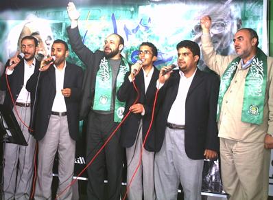 الجالية الفلسطينية في اليمن تحتفل بذكرى انطلاقة حماس