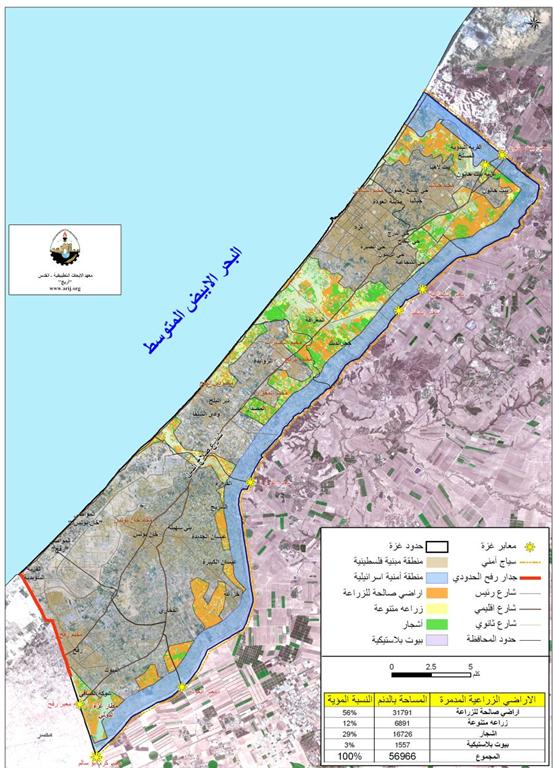 اتحاد جمعيات المزارعين ينتهي من تنفيذ مشروع السلة الغذائية في غزة